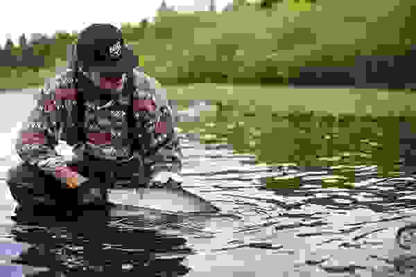 Pêche à la Rivière aux Rochers avec Hooké