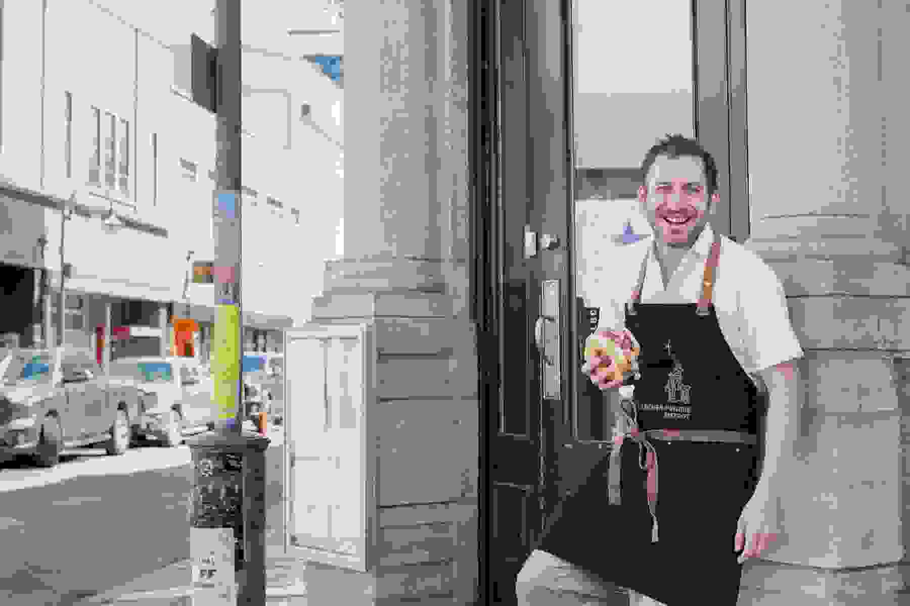 Smoked meat de langue d'orignal du chef Mathieu Brisson du Clocher Penché